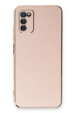 Newface Samsung Galaxy A03S Kılıf Volet Silikon - Pembe - Görsel 2