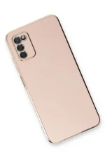 Newface Samsung Galaxy A03S Kılıf Volet Silikon - Pembe - Görsel 3
