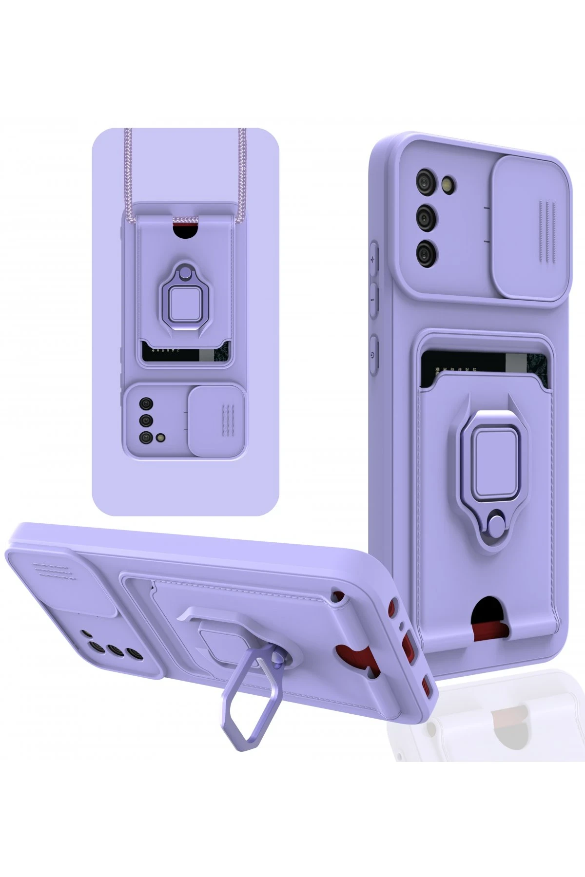 newface-samsung-galaxy-a03s-kilif-zuma-kartvizitli-yuzuklu-silikon-lila-default.webp Newface Samsung Galaxy A03S Kılıf Zuma Kartvizitli Yüzüklü Silikon - Lila - Görsel 1