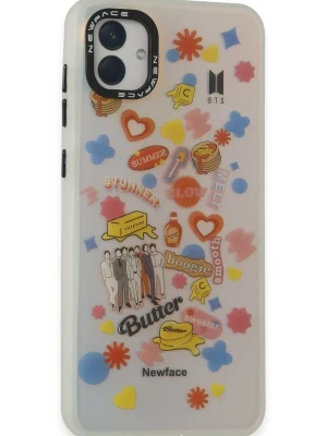 Newface Samsung Galaxy A04 Kılıf Estoril Desenli Kapak - Estoril - 16