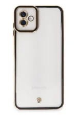 Newface Samsung Galaxy A04 Kılıf Liva Lens Silikon - Siyah - Görsel 2