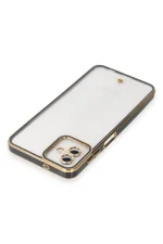 Newface Samsung Galaxy A04 Kılıf Liva Lens Silikon - Siyah - Görsel 4