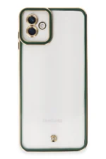 Newface Samsung Galaxy A04 Kılıf Liva Lens Silikon - Yeşil - Görsel 2