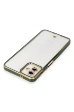 Newface Samsung Galaxy A04 Kılıf Liva Lens Silikon - Yeşil - Görsel 4