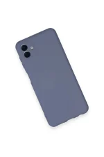Newface Samsung Galaxy A04 Kılıf Nano içi Kadife Silikon - Gri - Görsel 3
