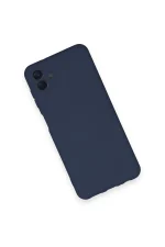 Newface Samsung Galaxy A04 Kılıf Nano içi Kadife Silikon - Lacivert - Görsel 3