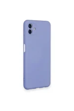 Newface Samsung Galaxy A04 Kılıf Nano içi Kadife Silikon - Lila - Görsel 2