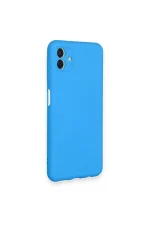 Newface Samsung Galaxy A04 Kılıf Nano içi Kadife Silikon - Mavi - Görsel 2