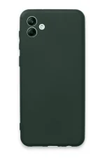Newface Samsung Galaxy A04E Kılıf First Silikon - Koyu Yeşil - Görsel 2