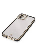 Newface Samsung Galaxy A04E Kılıf Liva Lens Silikon - Siyah - Görsel 3