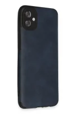 Newface Samsung Galaxy A04E Kılıf Loop Deri Silikon - Lacivert - Görsel 2