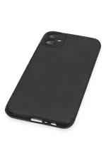 Newface Samsung Galaxy A04E Kılıf Loop Deri Silikon - Siyah - Görsel 4