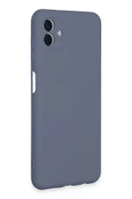Newface Samsung Galaxy A04E Kılıf Nano içi Kadife Silikon - Gri - Görsel 2