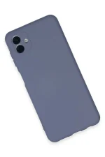 Newface Samsung Galaxy A04E Kılıf Nano içi Kadife Silikon - Gri - Görsel 3