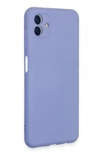 Newface Samsung Galaxy A04E Kılıf Nano içi Kadife Silikon - Lila - Görsel 2