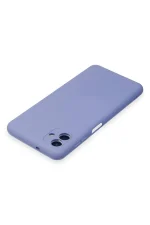 Newface Samsung Galaxy A04E Kılıf Nano içi Kadife Silikon - Lila - Görsel 4