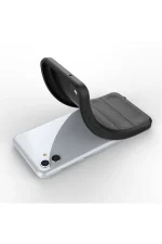 Newface Samsung Galaxy A04E Kılıf Optimum Silikon - Siyah - Görsel 4