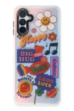 Newface Samsung Galaxy A04S Kılıf Estoril Desenli Kapak - Estoril - 15