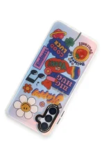 Newface Samsung Galaxy A04S Kılıf Estoril Desenli Kapak - Estoril - 15 - Görsel 3