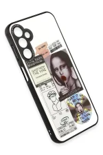 Newface Samsung Galaxy A04S Kılıf Mirror Desenli Kapak - Mirror - 2 - Görsel 2