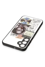Newface Samsung Galaxy A04S Kılıf Mirror Desenli Kapak - Mirror - 2 - Görsel 3