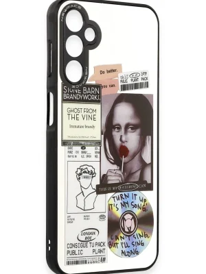 Newface Samsung Galaxy A04S Kılıf Mirror Desenli Kapak - Mirror - 2