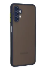 Newface Samsung Galaxy A04S Kılıf Montreal Silikon Kapak - Lacivert - Görsel 2