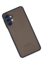 Newface Samsung Galaxy A04S Kılıf Montreal Silikon Kapak - Lacivert - Görsel 3
