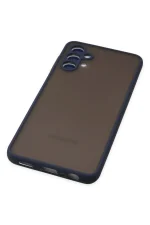 Newface Samsung Galaxy A04S Kılıf Montreal Silikon Kapak - Lacivert - Görsel 5