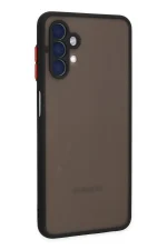 Newface Samsung Galaxy A04S Kılıf Montreal Silikon Kapak - Siyah - Görsel 2