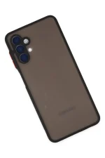 Newface Samsung Galaxy A04S Kılıf Montreal Silikon Kapak - Siyah - Görsel 3