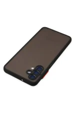 Newface Samsung Galaxy A04S Kılıf Montreal Silikon Kapak - Siyah - Görsel 5