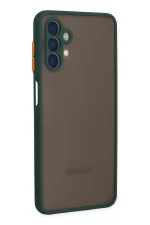Newface Samsung Galaxy A04S Kılıf Montreal Silikon Kapak - Yeşil - Görsel 2