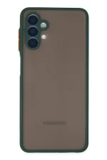 Newface Samsung Galaxy A04S Kılıf Montreal Silikon Kapak - Yeşil