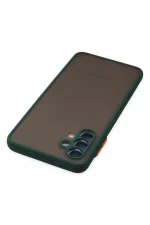 Newface Samsung Galaxy A04S Kılıf Montreal Silikon Kapak - Yeşil - Görsel 4