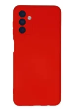 Newface Samsung Galaxy A04S Kılıf Nano içi Kadife Silikon - Kırmızı