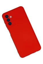 Newface Samsung Galaxy A04S Kılıf Nano içi Kadife Silikon - Kırmızı - Görsel 3