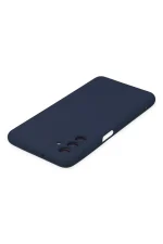 Newface Samsung Galaxy A04S Kılıf Nano içi Kadife Silikon - Lacivert - Görsel 4