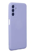 Newface Samsung Galaxy A04S Kılıf Nano içi Kadife Silikon - Lila - Görsel 2