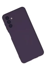 Newface Samsung Galaxy A04S Kılıf Nano içi Kadife Silikon - Mor - Görsel 3