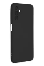 Newface Samsung Galaxy A04S Kılıf Nano içi Kadife Silikon - Siyah - Görsel 2