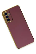 Newface Samsung Galaxy A04S Kılıf Volet Silikon - Kırmızı - Görsel 3