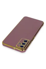 Newface Samsung Galaxy A04S Kılıf Volet Silikon - Kırmızı - Görsel 4