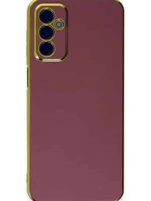 Newface Samsung Galaxy A04S Kılıf Volet Silikon - Kırmızı