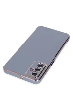 Newface Samsung Galaxy A04S Kılıf Volet Silikon - Mavi - Görsel 4