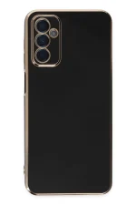 Newface Samsung Galaxy A04S Kılıf Volet Silikon - Siyah