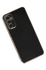 Newface Samsung Galaxy A04S Kılıf Volet Silikon - Siyah - Görsel 3