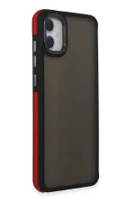 Newface Samsung Galaxy A05 Harvel Kapak - Kırmızı - Görsel 2