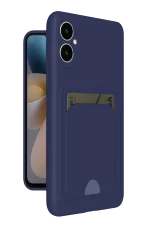 Newface Samsung Galaxy A05 Kelvin Kartvizitli Silikon - Lacivert