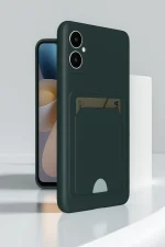 Newface Samsung Galaxy A05 Kelvin Kartvizitli Silikon - Siyah - Görsel 2